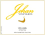 Johan Vineyards Vin Gris of Pinot Noir 2013 Front Label