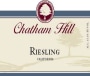 Chatham Hill Riesling 2014 Front Label