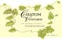 Chatom Chardonnay 2013 Front Label