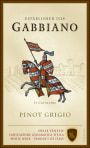 Gabbiano Pinot Grigio 2011 Front Label