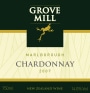 Grove Mill Chardonnay 2007 Front Label