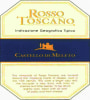 Castello di Meleto Toscano Rosso 2007 Front Label