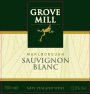 Grove Mill Sauvignon Blanc 2013 Front Label