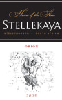 Stellekaya Orion 2005 Front Label