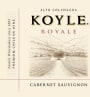 Koyle Royale Cabernet Sauvignon 2008 Front Label