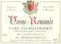 Hudelot-Noellat Vosne-Romanee Les Malconsorts Premier Cru 2014 Front Label