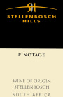 Stellenbosch Hills Stellenbosch Pinotage 2008 Front Label