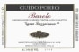 Guido Porro Vigna Lazzairasco Barolo 2000 Front Label
