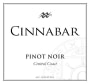 Cinnabar Central Coast Pinot Noir 2013 Front Label