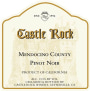 Castle Rock Mendocino County Pinot Noir 2013 Front Label