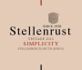 Stellenrust Wine Estate Simplicity 2012 Front Label