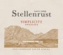 Stellenrust Wine Estate Simplicity 2014 Front Label