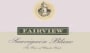 Fairview Sauvignon Blanc 2013 Front Label