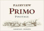 Fairview Primo Pinotage 2013 Front Label