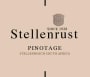 Stellenrust Wine Estate Pinotage 2014 Front Label