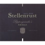 Stellenrust Wine Estate Peppergrinder's Shiraz 2013 Front Label