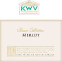 KWV Merlot 2015 Front Label