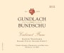 Gundlach Bundschu Cabernet Franc 2012 Front Label