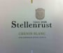 Stellenrust Wine Estate Chenin Blanc 2013 Front Label