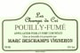 Marc Deschamps Pouilly-Fume Les Champs de Cri 2005 Front Label