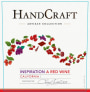 HandCraft Inspiration Red 2015 Front Label