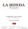 La Honda Winery Salinian Block Cabernet Sauvignon 2010 Front Label