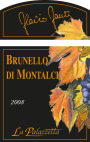 La Palazzetta Brunello di Montalcino 2008 Front Label