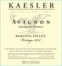 Kaesler Avignon 2012 Front Label