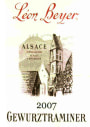 Leon Beyer Gewurztraminer 2007 Front Label