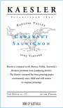 Kaesler Cabernet Sauvignon 2005 Front Label