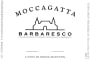 Moccagatta Barbaresco 2010 Front Label