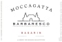 Moccagatta Barbaresco Basarin 2012 Front Label