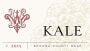 Kale  Rose 2015 Front Label