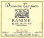 Domaine Tempier Bandol La Tourtine Rouge 2010 Front Label