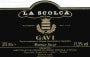 La Scolca Gavi dei Gavi Black Label 2011 Front Label
