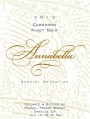 Michael Pozzan Annabella Pinot Noir 2012 Front Label