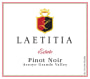 Laetitia Estate Pinot Noir 2009 Front Label