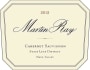 Martin Ray Stags Leap Cabernet Sauvignon 2012 Front Label