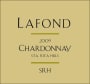Lafond SRH Chardonnay 2009 Front Label