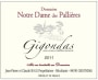 Notre Dame des Pallieres Gigondas 2011 Front Label