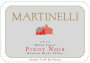 Martinelli Bella Vigna Pinot Noir 2012 Front Label