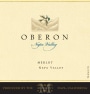 Oberon Merlot 2011 Front Label