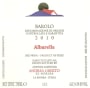Andrea Oberto Barolo Albarella 2010 Front Label