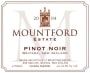 Mountford Pinot Noir 2004 Front Label