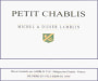 Lamblin et Fils Petit Chablis 2009 Front Label