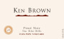 Ken Brown Clos Pepe Vineyard Pinot Noir 2011 Front Label