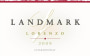 Landmark Lorenzo Chardonnay 2009 Front Label