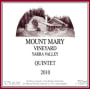Mount Mary Vineyards Quintet Red Blend 2010 Front Label
