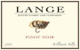 Lange Winery Freedom Hill Vineyard Pinot Noir 2013 Front Label