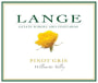 Lange Winery Classique Pinot Gris 2011 Front Label